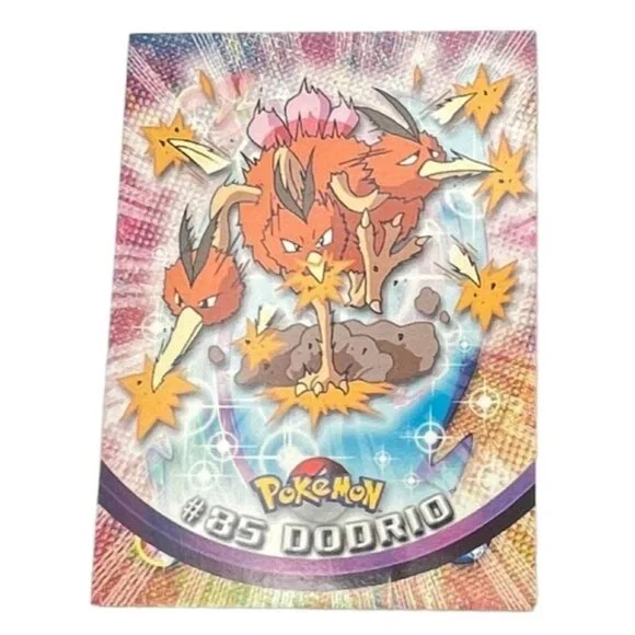 Toys | Dodrio Pokemon Card Topps 85 Tv Animation Edition Series Blue Logo | Poshmark Toys | Dodrio Pokemon Card Topps 85 Tv Animation Edition Series Blue Logo | Poshmark